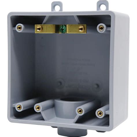 1.25 inch junction box 2-gang|1 gang deep electrical box.